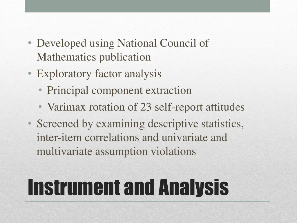 developed using national council of mathematics