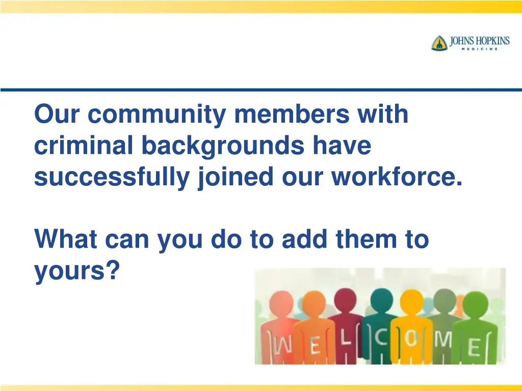 our community members with criminal backgrounds