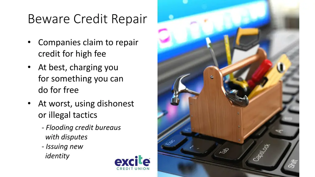 beware credit repair