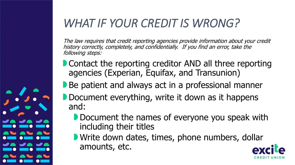 what if your credit is wrong what if your credit