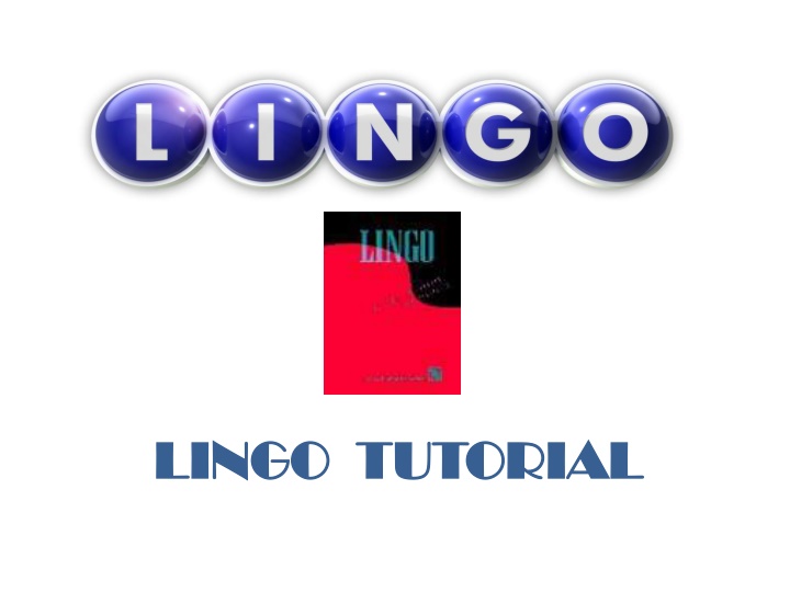 lingo tutorial lingo tutorial