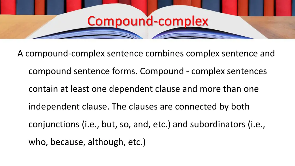 compound complex