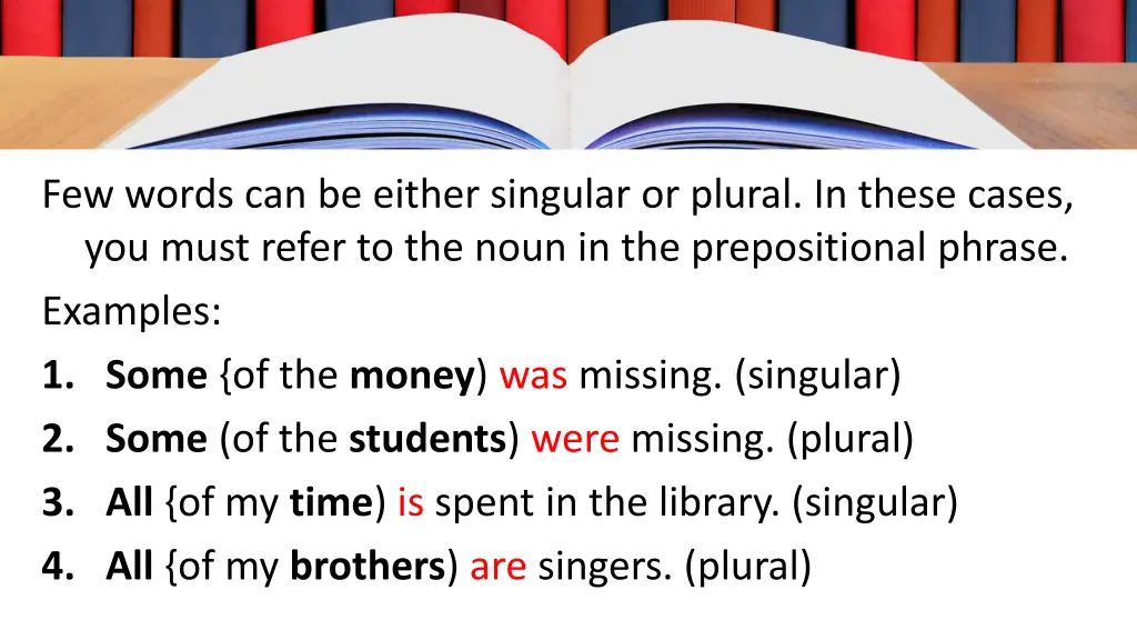 few words can be either singular or plural
