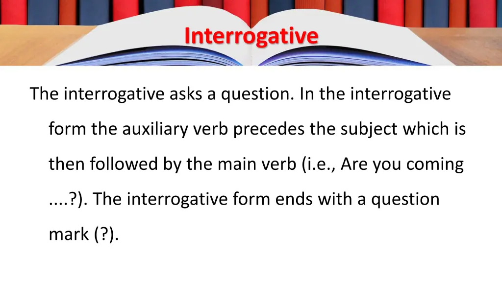 interrogative