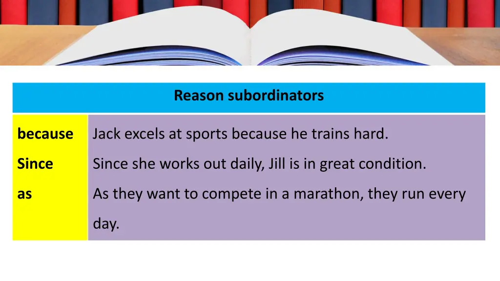 reason subordinators