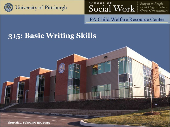 315 basic writing skills