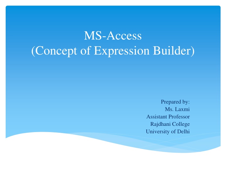 ms access