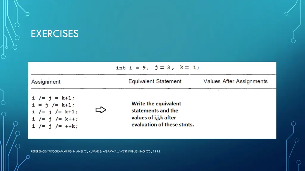 exercises 1