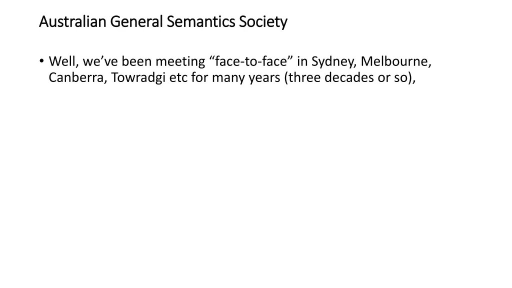 australian general semantics society australian 1