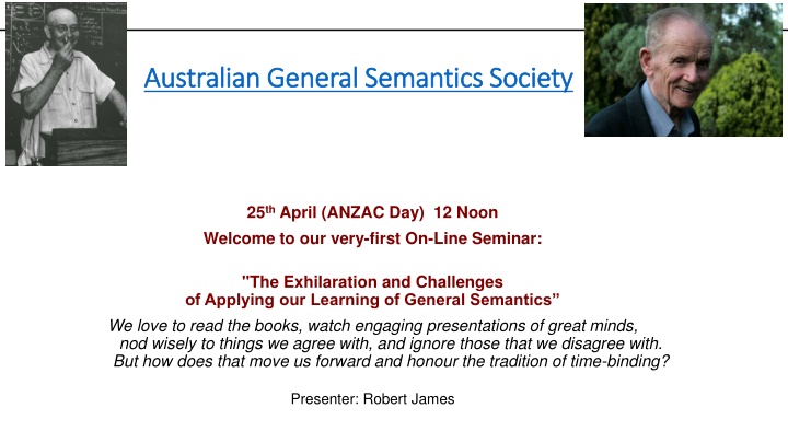australian general semantics society australian