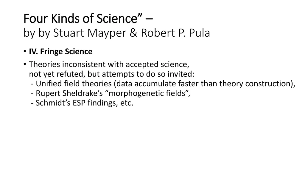 four kinds of science four kinds of science 3