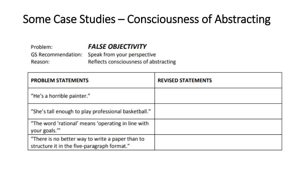 some case studies some case studies consciousness