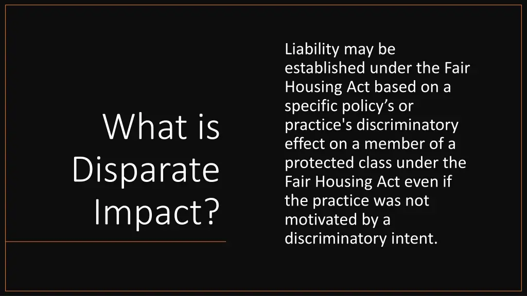 liability may be established under the fair