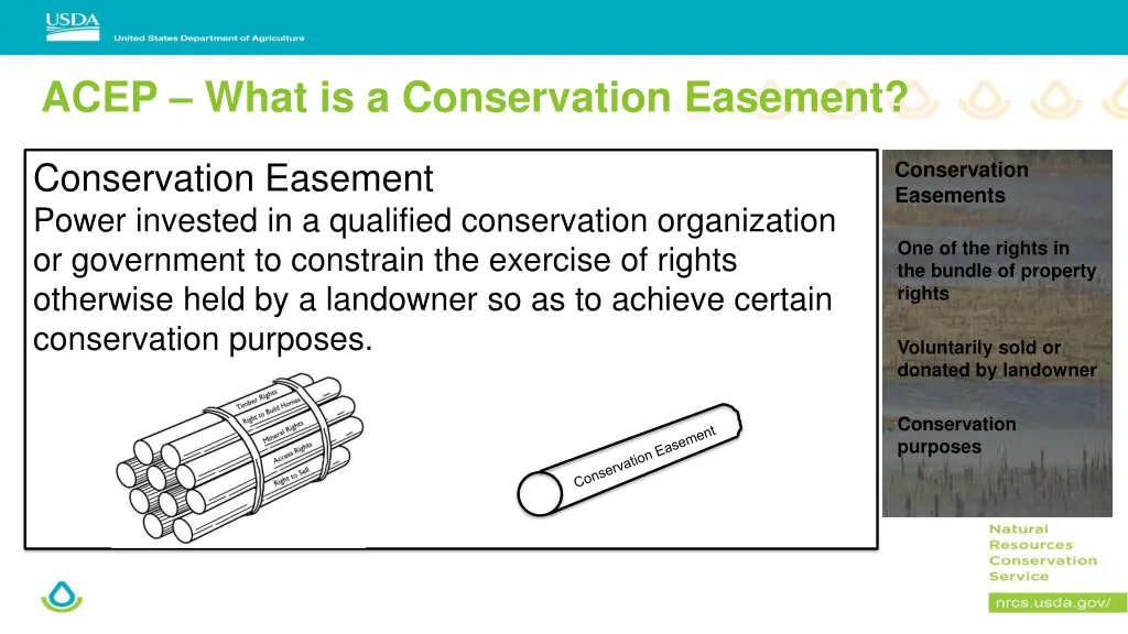 acep what is a conservation easement