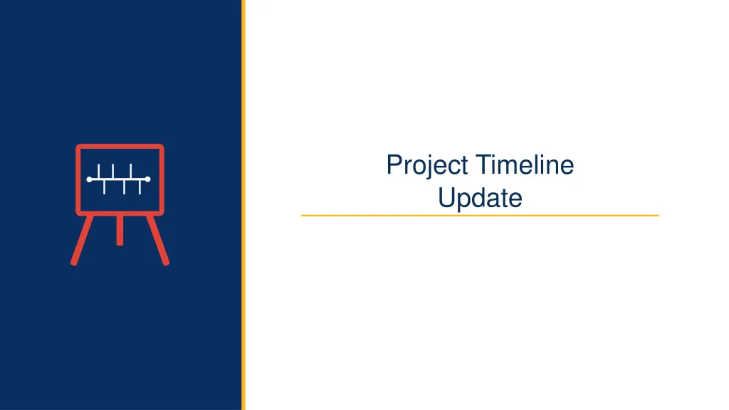 project timeline update