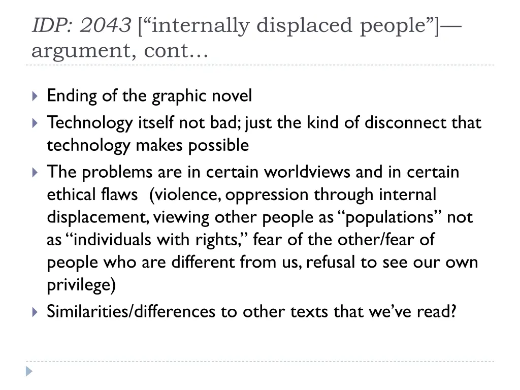 idp 2043 internally displaced people argument cont