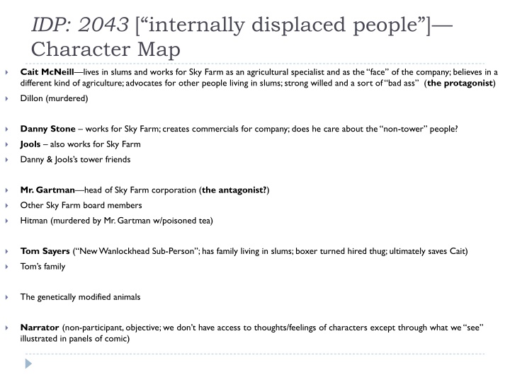 idp 2043 internally displaced people character map