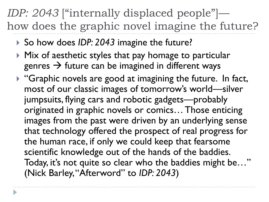 idp 2043 internally displaced people how does