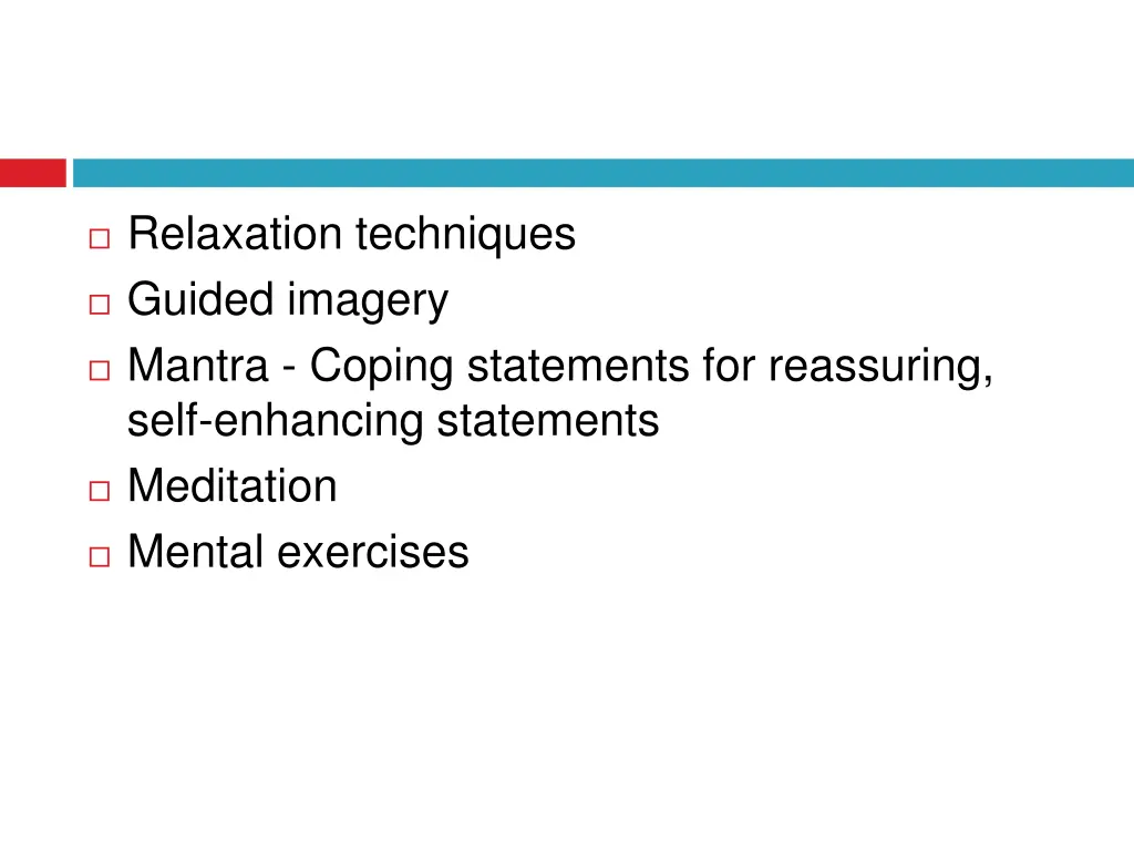 relaxation techniques guided imagery mantra
