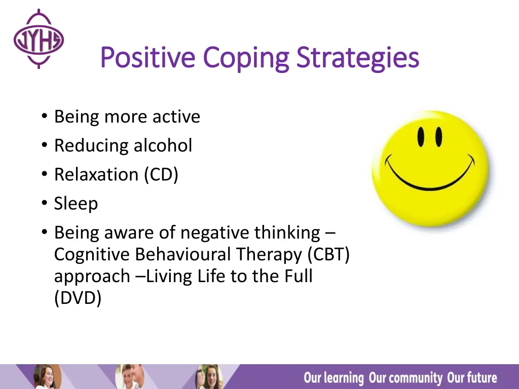 positive coping strategies positive coping