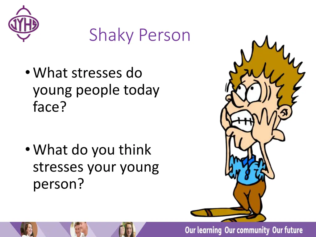 shaky person