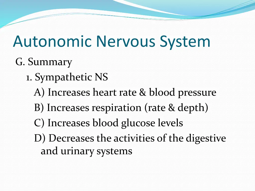 autonomic nervous system 11