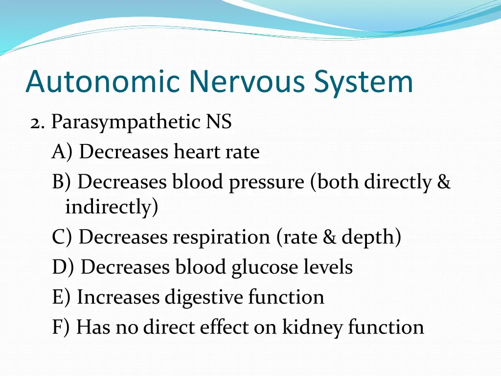 autonomic nervous system 12