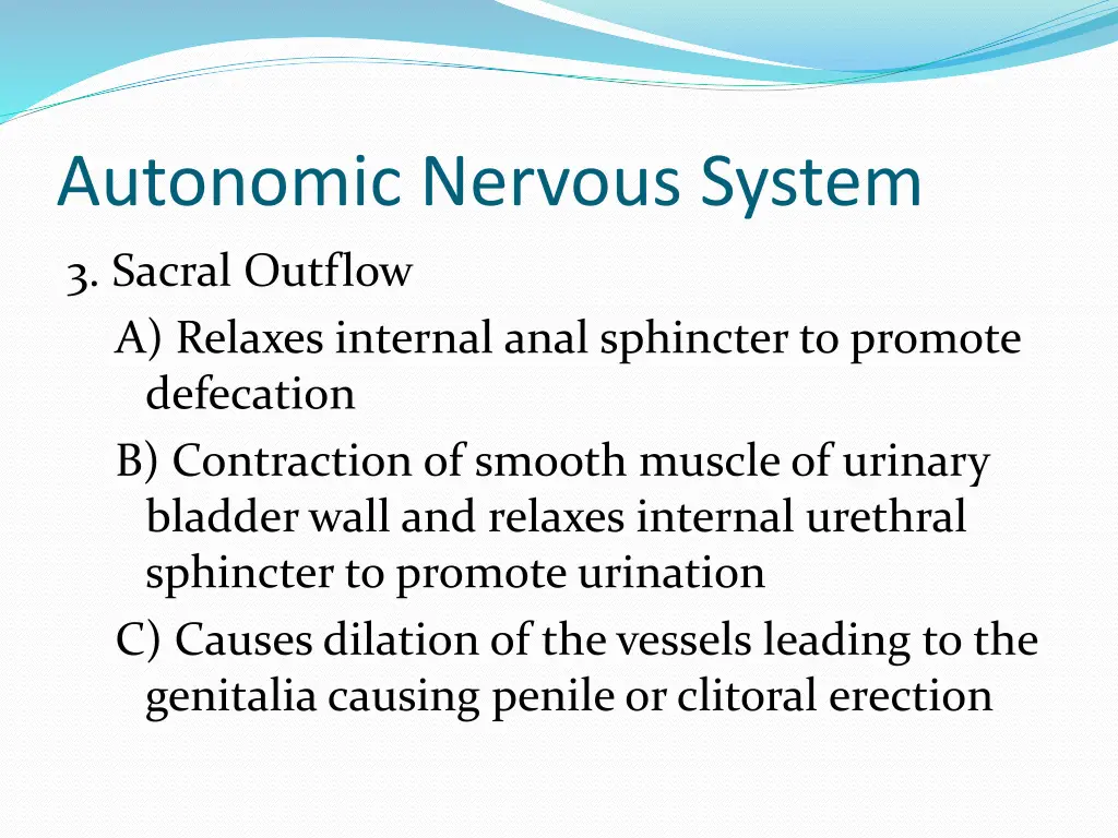 autonomic nervous system 5