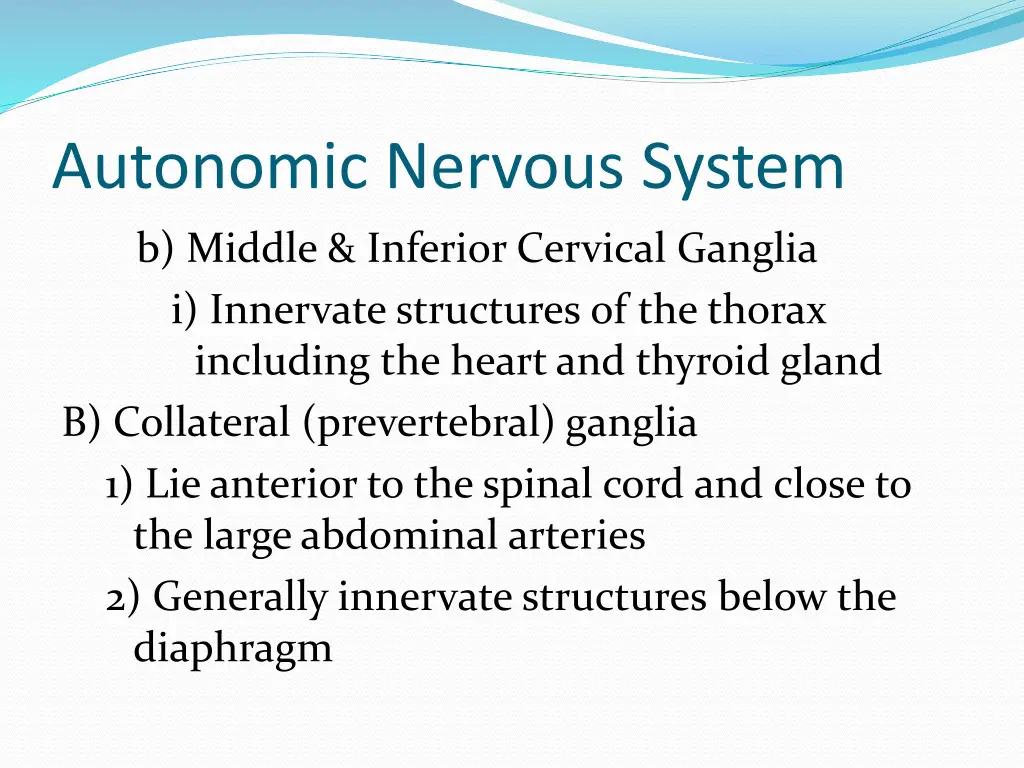 autonomic nervous system 8