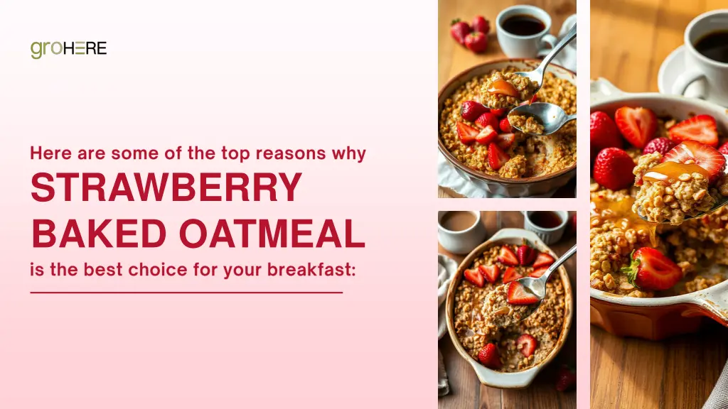 strawberry baked oatmeal