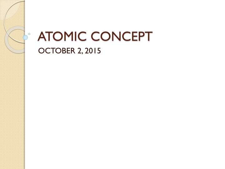 atomic concept october 2 2015