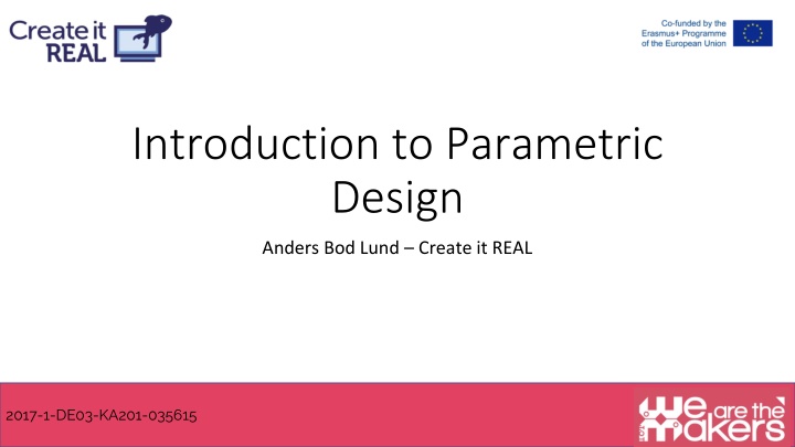 introduction to parametric design