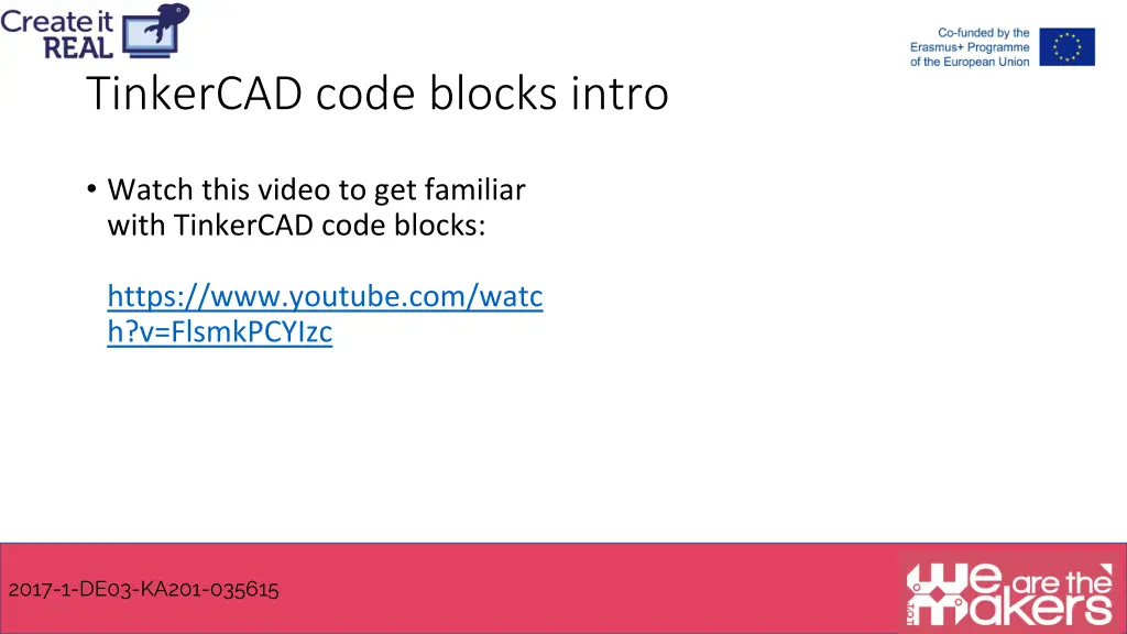 tinkercad code blocks intro