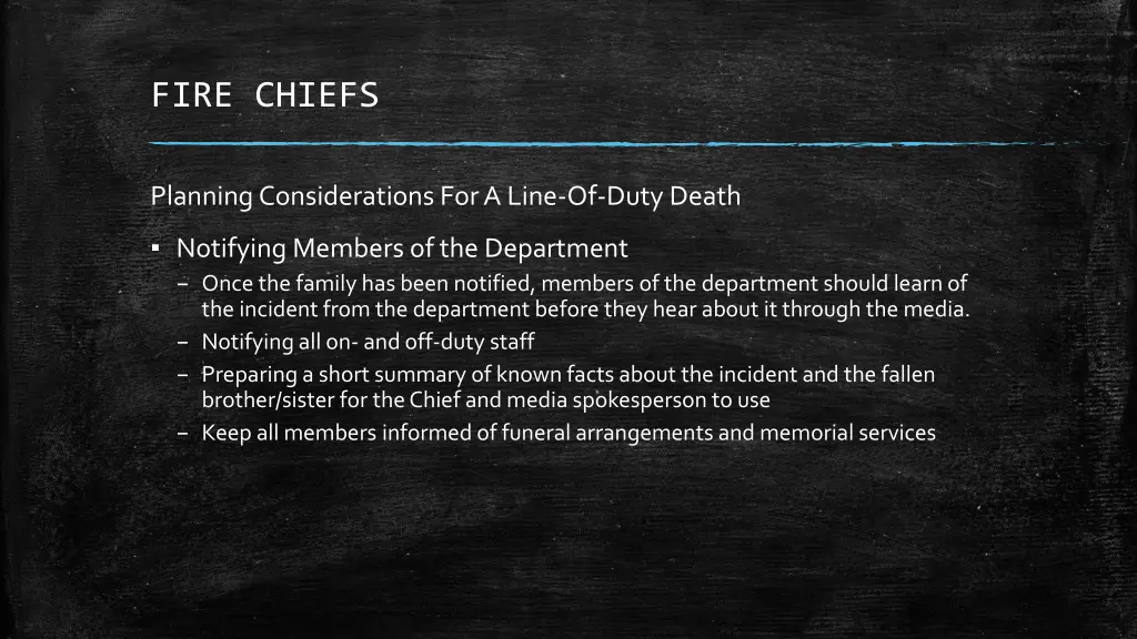 fire chiefs 7