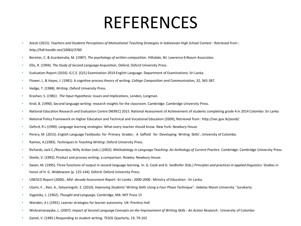 references