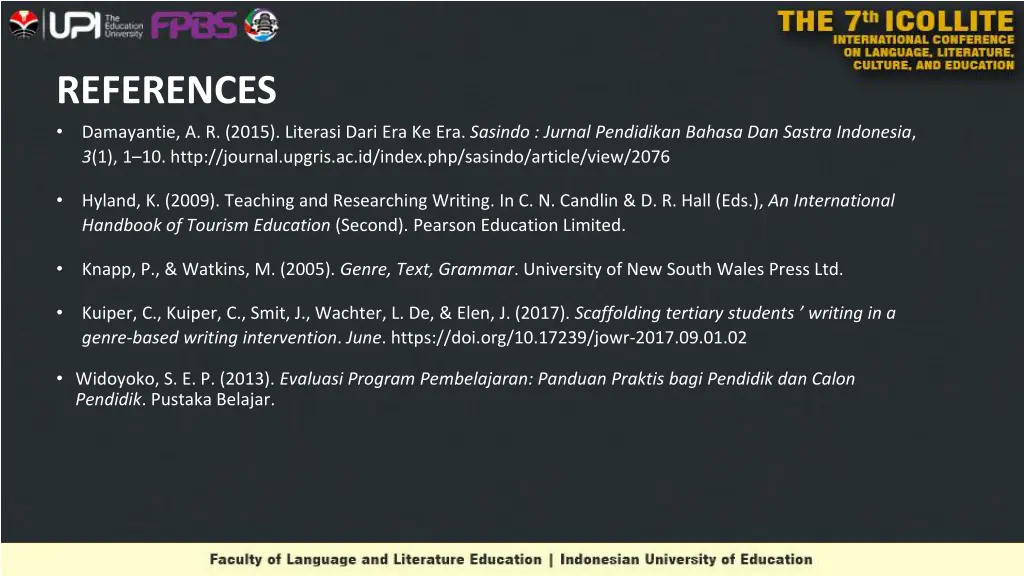 references damayantie a r 2015 literasi dari