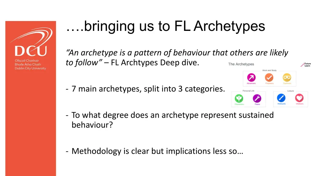 bringing us to fl archetypes
