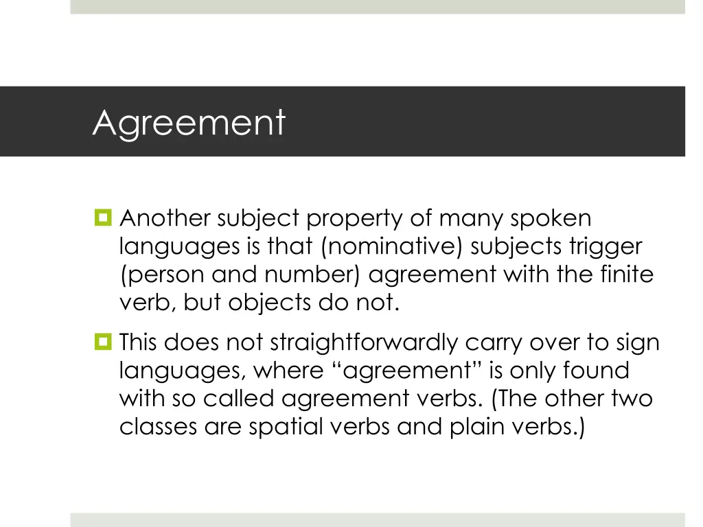 agreement