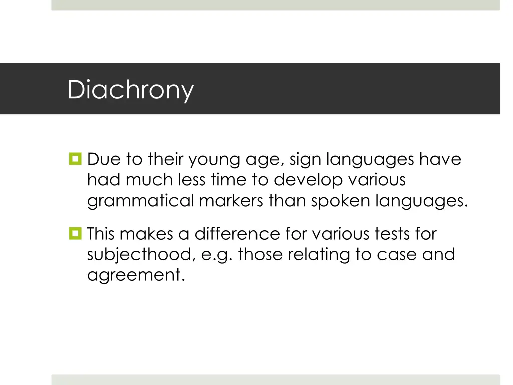 diachrony