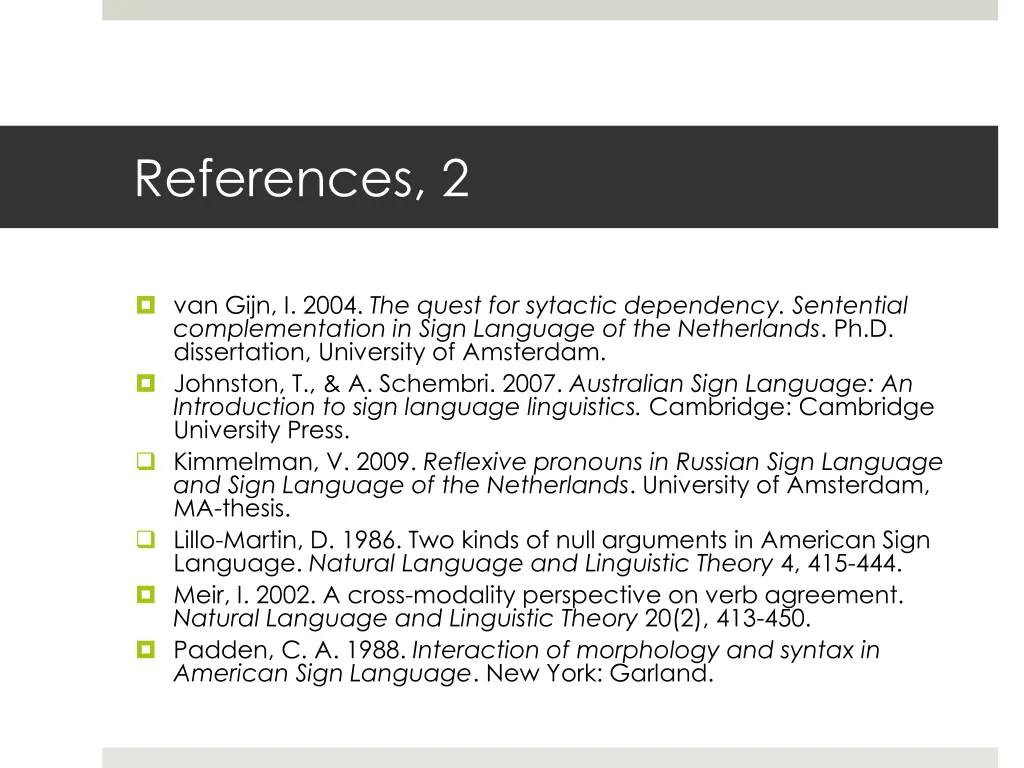 references 2