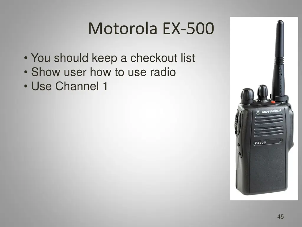 motorola ex 500