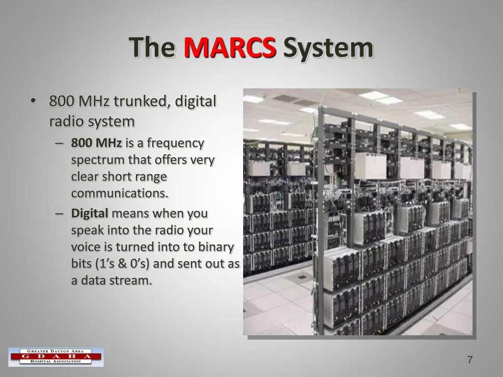 the marcs system