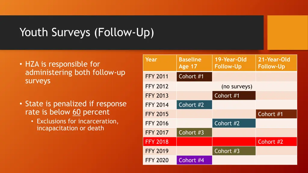 youth surveys follow up 1