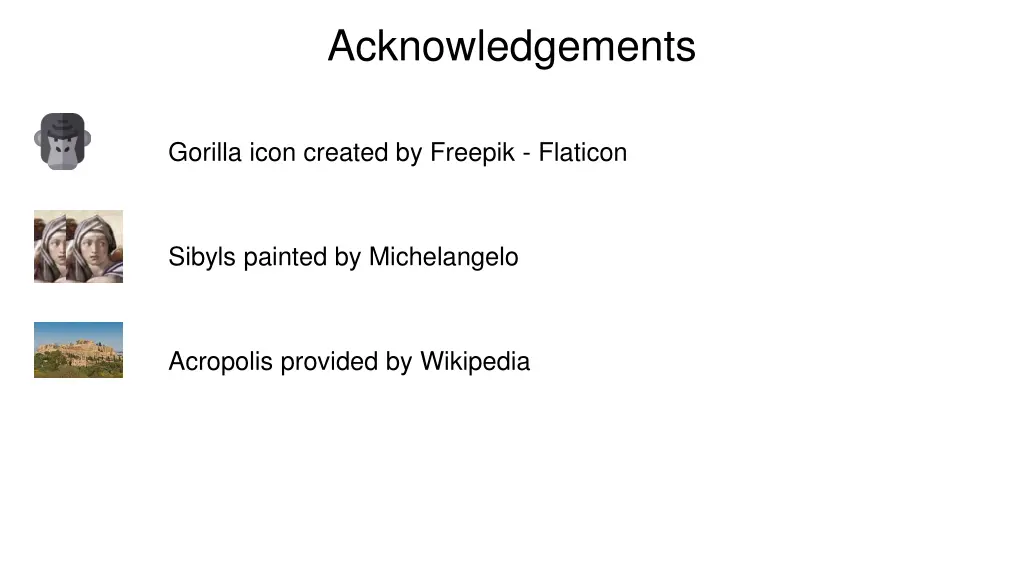acknowledgements