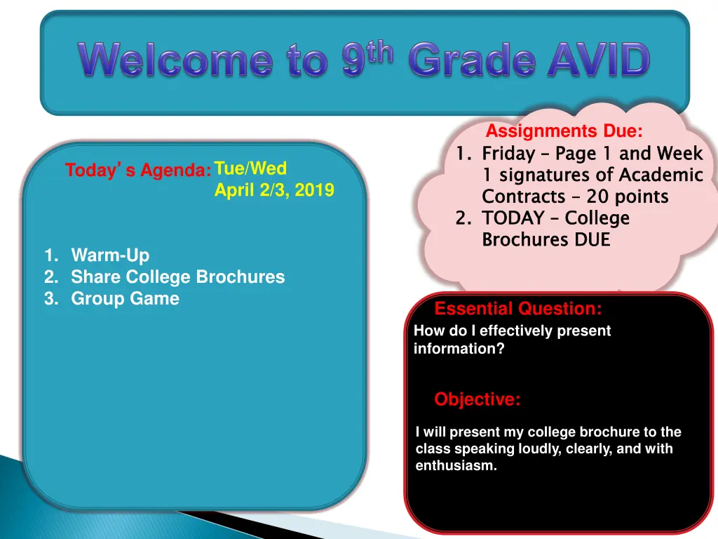 assignments due 1 friday 1 signatures of academic 1