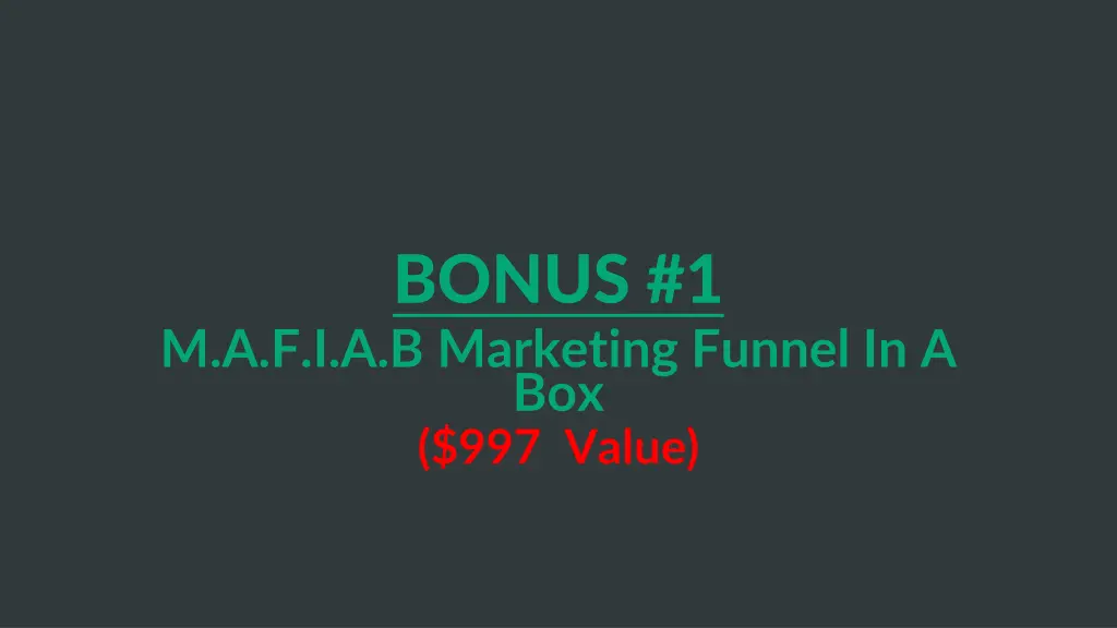 bonus 1