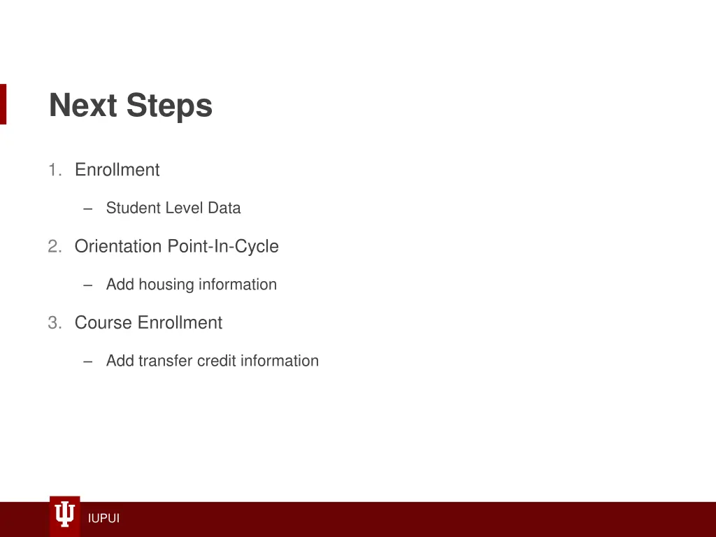 next steps 1
