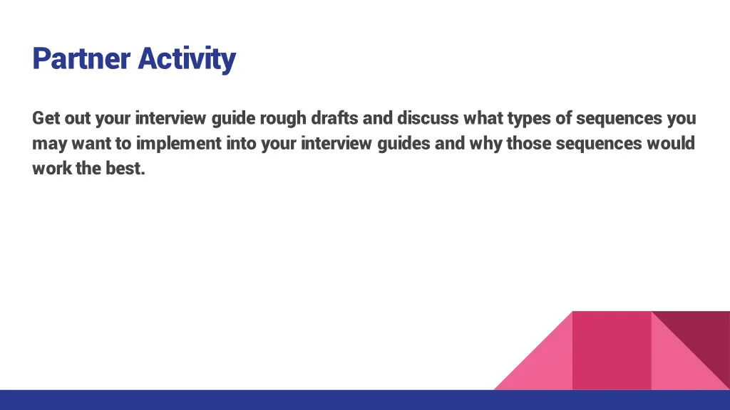 partner activity