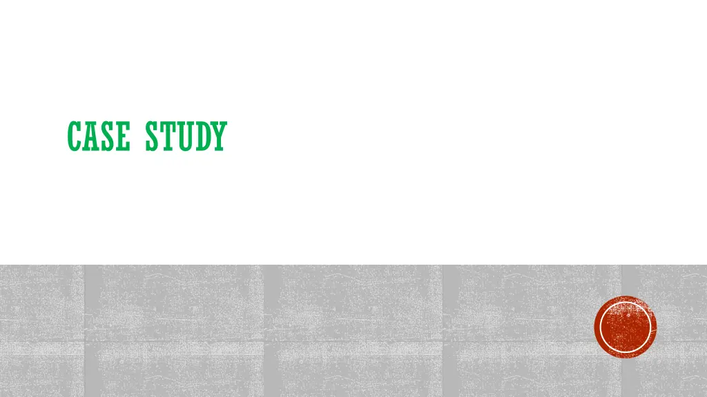 case study