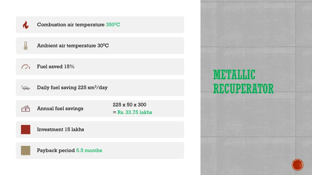 combustion air temperature 350 0 c